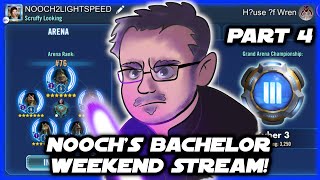 SWGOH Live!  Roster Reviews and MOAR!  Bachelor Weekend Part 4