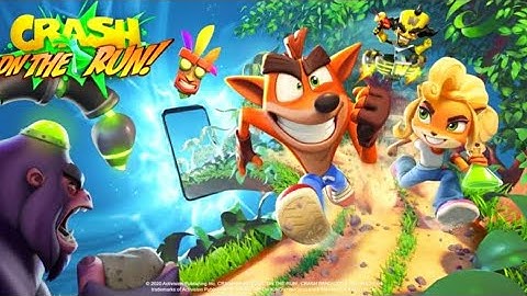Crash Bandicoot: On the Run! Gameplay Trailer - FullScreen (Android/iOS)