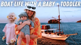 What Boat Life with 3 YR Old + Baby is Like (Sailing Hidden Indonesia)