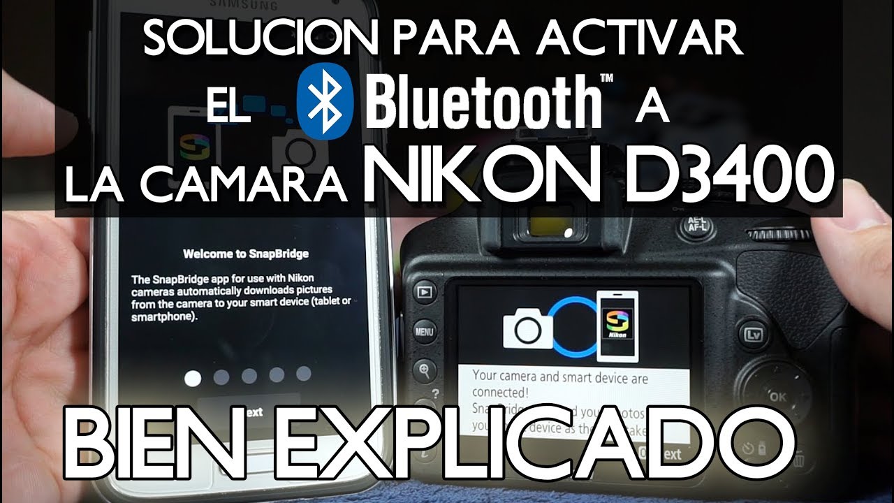 nikon D3400 Bluetooth