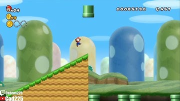 My First Custom NSMBW Level Ever!