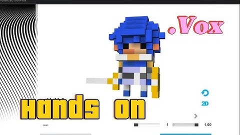 three js vox voxel file load easy and cute 2min on p5