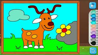 Shot on IPhone 6 Baby Deer Coloring Game for Kids