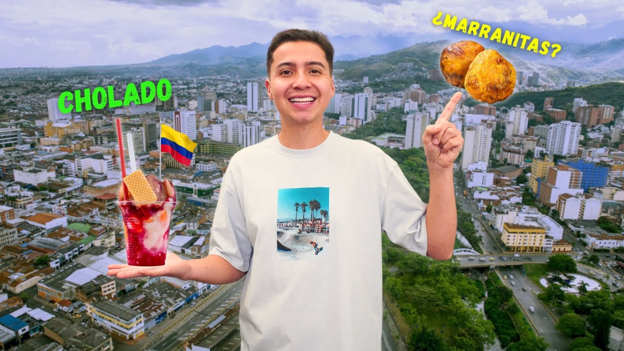 Probé la COMIDA TIPICA de CALI por PRIMERA VEZ || Conociendo con Mascu