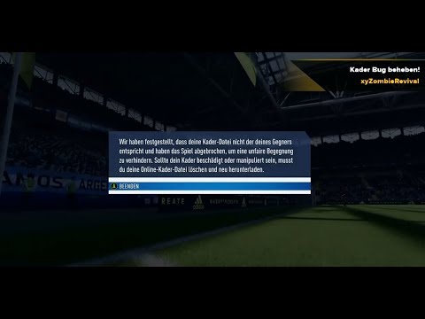 FIFA 18 ? Beschädigter Online Kader ➡️ HIER die Lösung für den Bug❗️