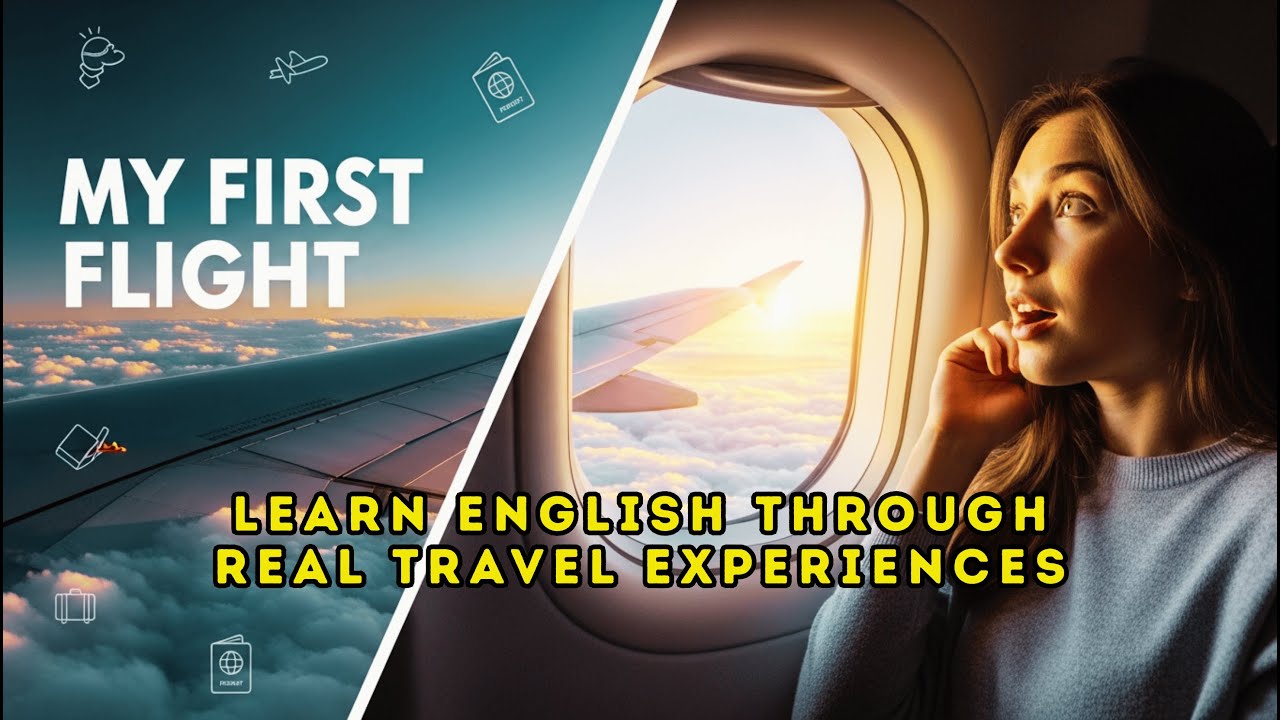 My First Flight Story | Learn English Through Real Travel Experiences