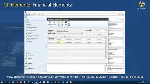 Financial Elementz Run RM Transaction Import