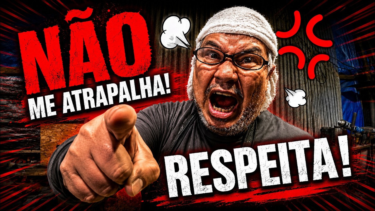 ESTAVA FAZENDO MINHA CHURRASQUEIRA... DE REPENTE O JAPONÊS FICOU MUITO BRAVO!