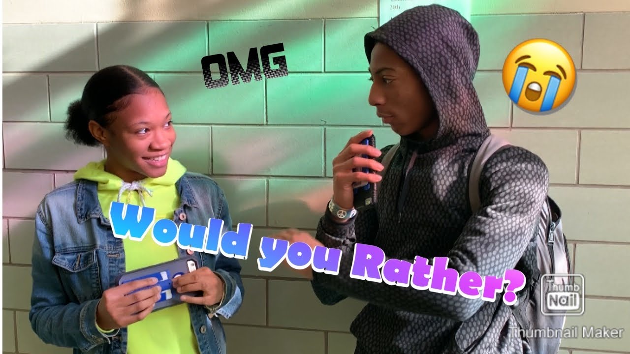 Would You Rather?🌶😂(Highschooledition) YouTube