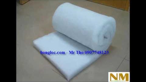 bông gòn lọc nước