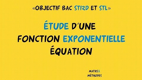 Objectif Bac STI2D et STL  étude d