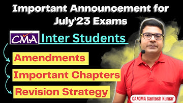 Important Announcement for July