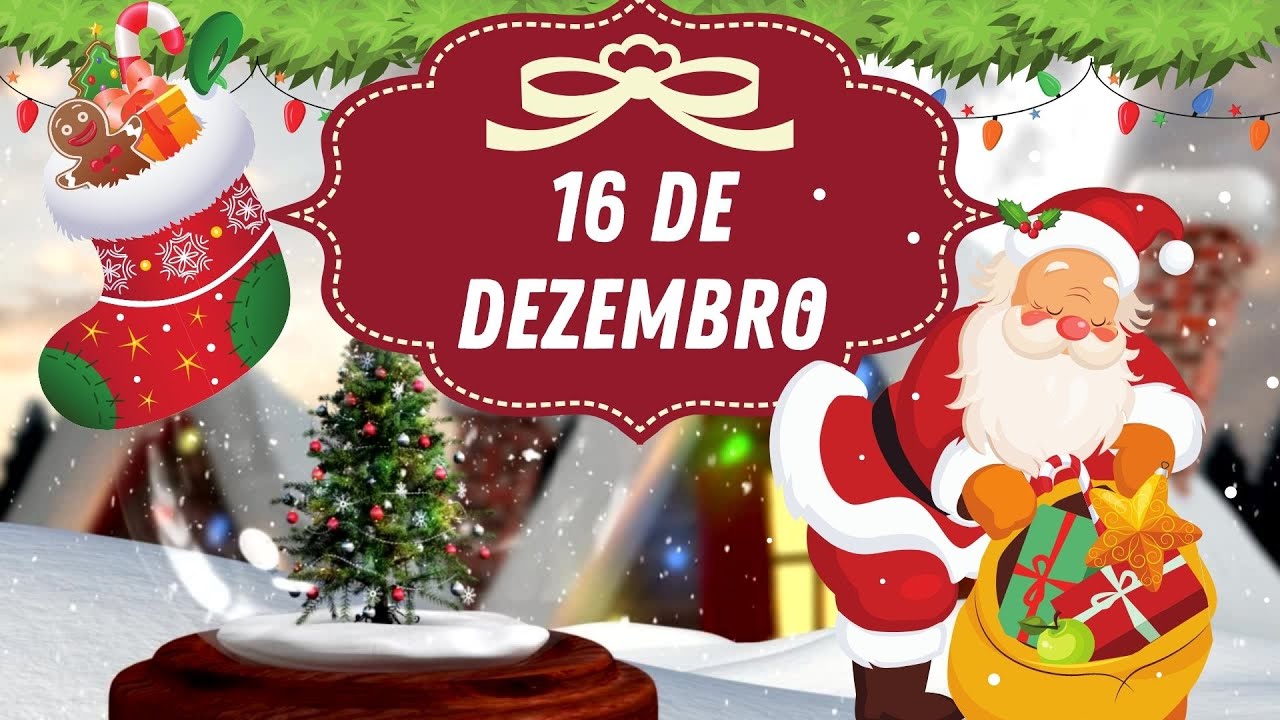 CALENDÁRIO DO DIA 16 DE DEZEMBRO 2021 l Aula Completa - YouTube