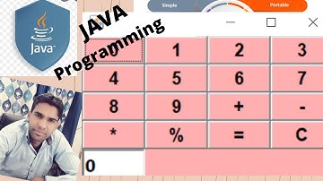 (19) AWT Grid Layout Make a simple Calculator