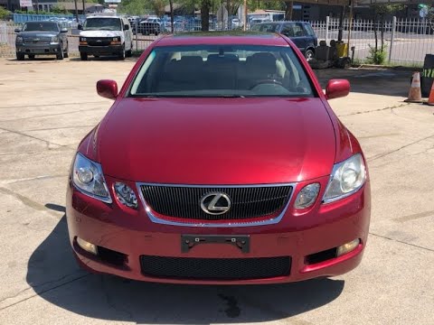 2007 Lexus GS 350 4dr Sdn RWD (Dallas, Texas) - YouTube