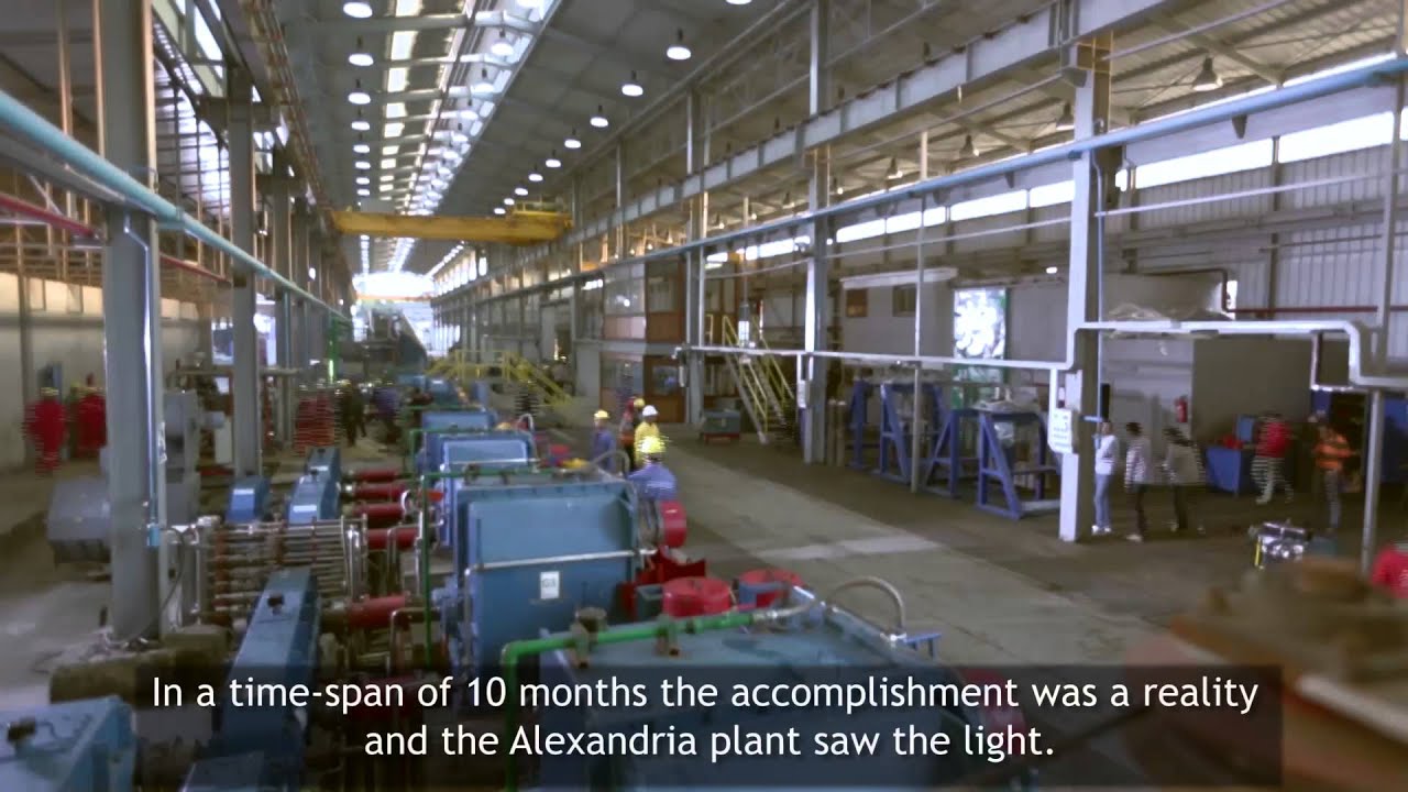 Success Story of Egyptian Steel Plant in Alexandria YouTube