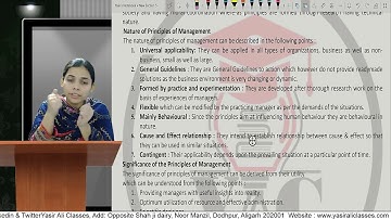 B.COM Entrance | Business Studies | AMU ENTRANCE | 2020-21 | Chapter-2 |   Yasir Ali Classes