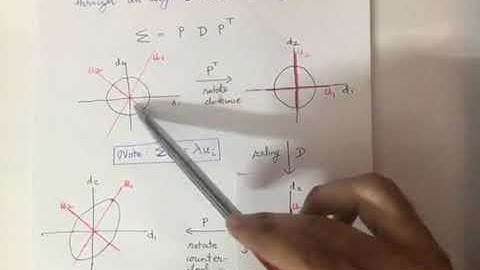 Principal Component Analysis 4/5 Geometric Interpretation of Covariance Matrix and Eigenvectors