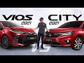 Honda City RS có "ăn đứt" Toyota Vios 2021?