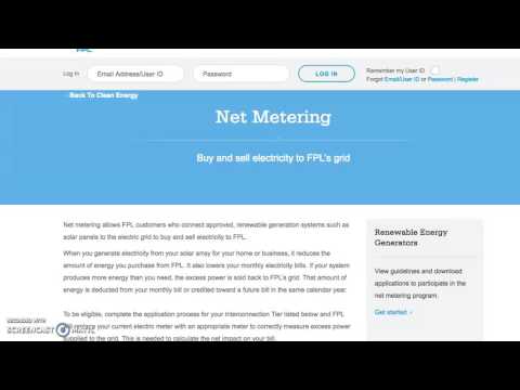 FPL Net Metering