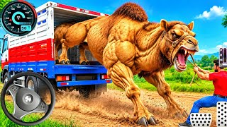 Zoo Animal Cargo Real Truck Simulators Driving 2026 || Animal Cargo Truck Delivery! Android Gameplay screenshot 5