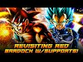 LET'S REVISIT HIM! WHAT IF WE SUPPORTED RED BARDOCK? | Dragon Ball Legends PvP