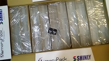 memory card mini case jewel box packaging 2 SD  (www.memorypack.com.tw)