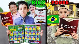 RICO VS POBRE ÁLBUM DA COPA 2022 - TEMPORADA COMPLETA