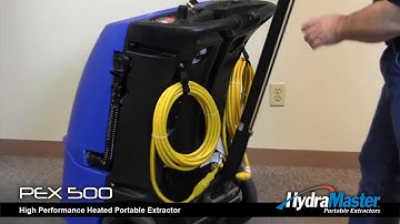 Portable Carpet Cleaner - US Products Pex 500 Commercial Heated Portable Carpet Extractor