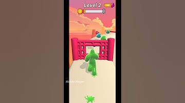Blob Runner 3D Level 2 Gameplay Walkthrough iOS, Android | Mobile Player #2