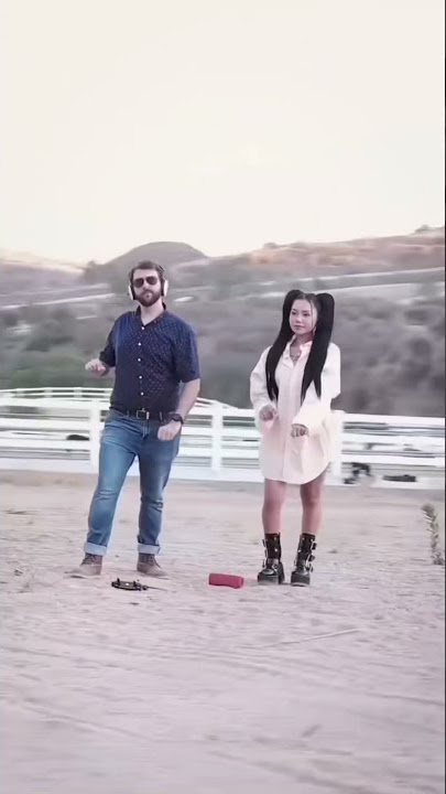 Bella Poarch Stay with the kid LAROI drone dance | Tiktok totouchanemu