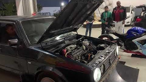 Mk1 vw 2.0 8v with 288 cam power run (untuned)