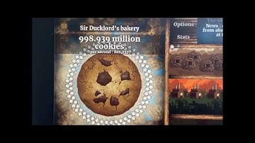 Getting 1 billion cookies on cookie clicker #cookieclicker