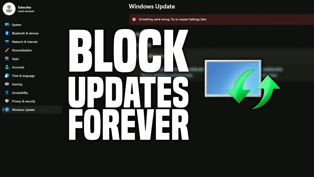 Disable Windows Update
