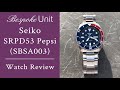 Seiko 5 Sports SRPD53K1 Watch Review - 5KX Pepsi Made In Japan Version