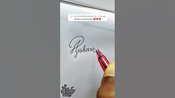 stylish name | Aishani | Calligraphy signature
