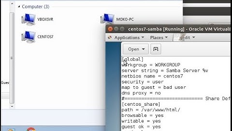Samba Tutorial (Centos 7)  - samba share with password