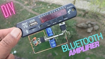BUILD A BLUETOOTH AMPLIFIER WITH IC TDA2822
