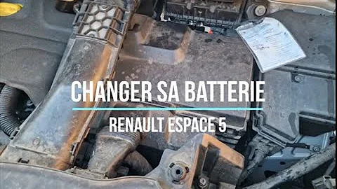 Comment recharger batterie Espace 5 ?