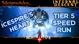 Neverwinter Mod 18 - Speed Run Icespire`s Heart Tier 5 Difficulty Grand Retellling Northside 2020