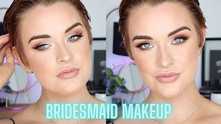 Bridesmaid Makeup Tutorial | Neutral + Timeless Glam | Morphe x Jaclyn Hill Palette