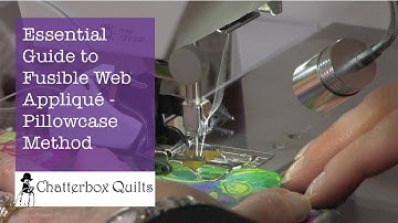 Essential Guide to Fusible Web Appliqué Promo #3 - the pillowcase method