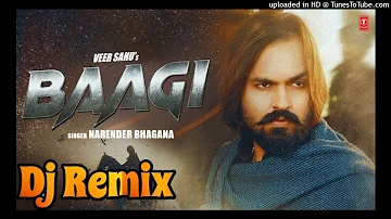 Baagi Remix Song | Narender Bhagana Veer Sahu | Baagi New Haryanvi Remix Song 2023