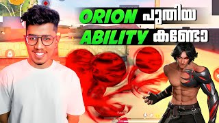 Orion വീണ്ടും Over Power Ability അയി 😱 OB44 Update - Freefire Malayalam