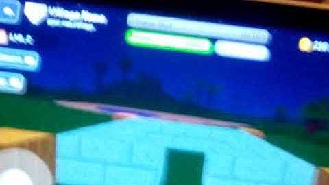 Building a stone hut in block Craft