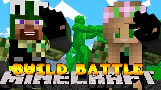 Minecraft - BUILD BATTLES - ARMY TANKS!