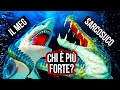 What If Megalodon vs. Coccodrillo gigante: Un'epica battaglia di giganti!