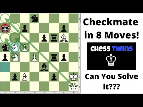 Checkmate your opponent in 8 moves!🤯 . . . . . .#chess