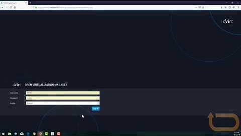 ovirt 4 shutdown demo