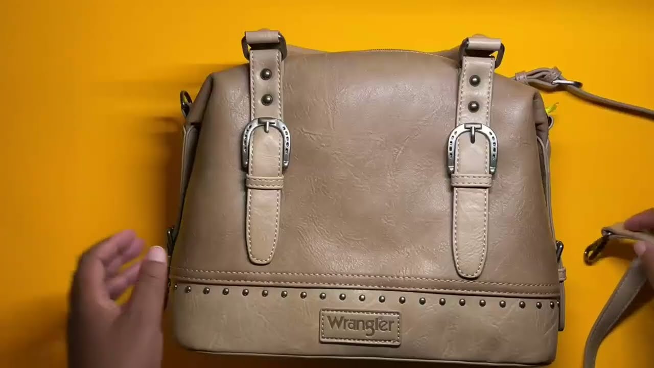 Wrangler Southwestern Canvas Tote - Light Coffee – Luckless Outfitters